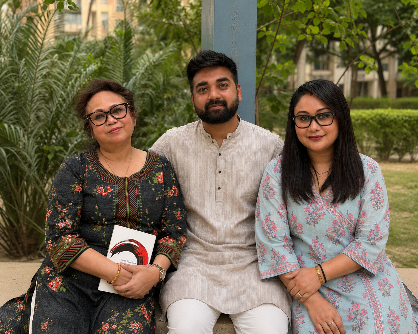 Founders of Just A Spell Away and Meksha