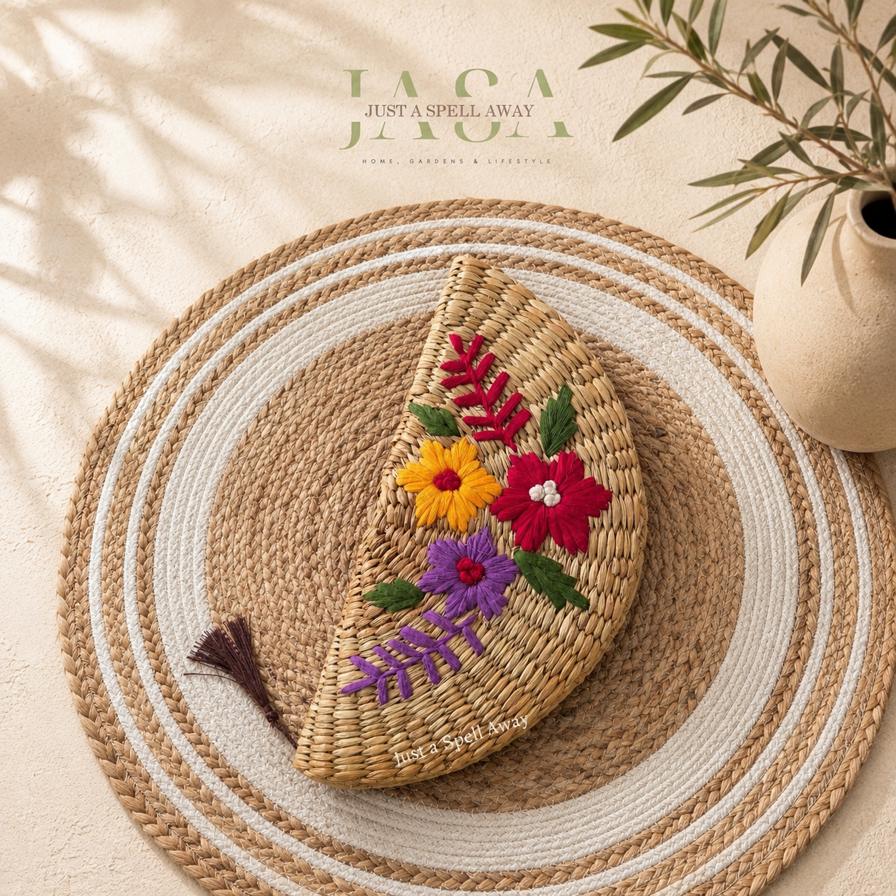 Flora Multicolour Reed Grass Clutch